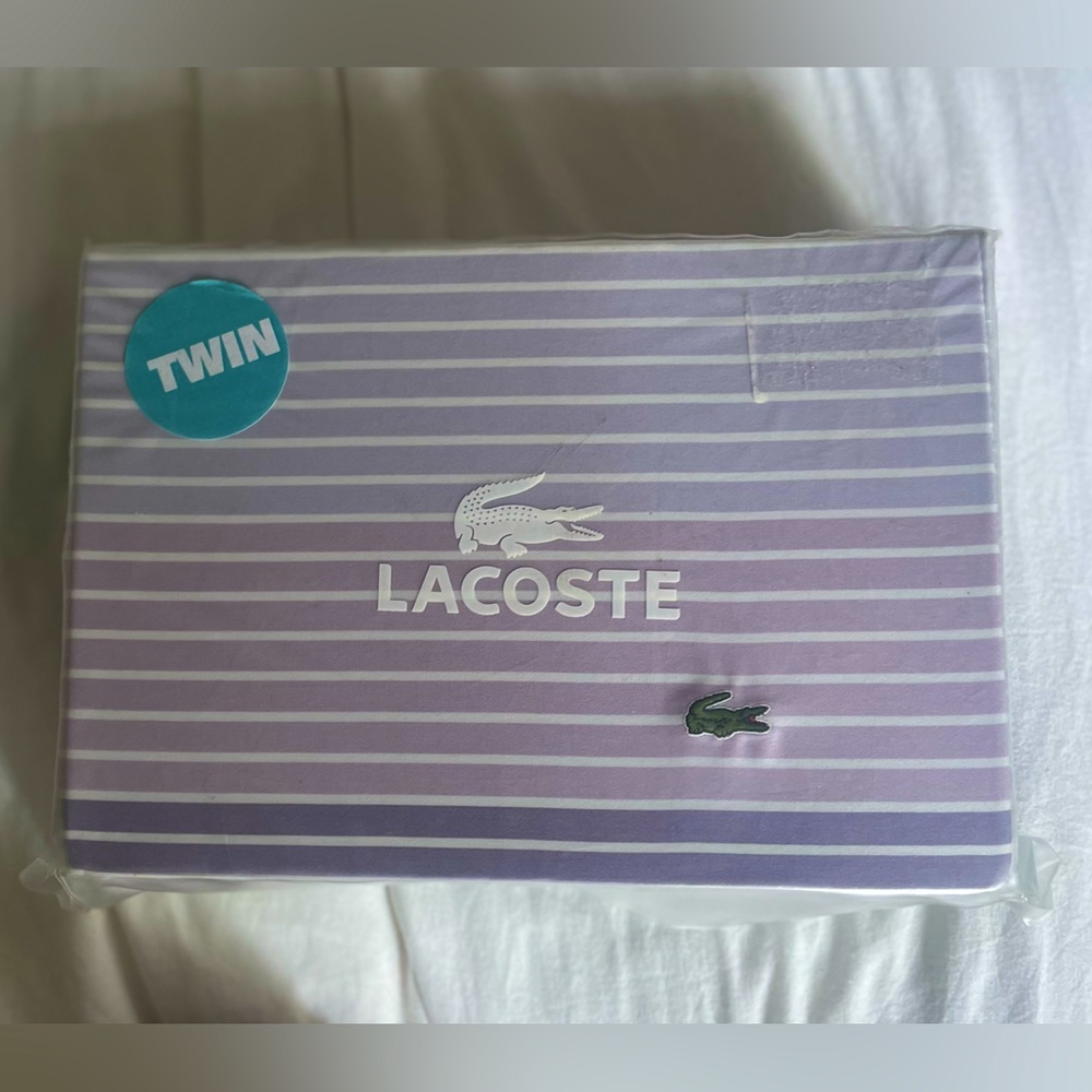 COPY - Lacoste Grenelle Twin Duvet Cover Set
